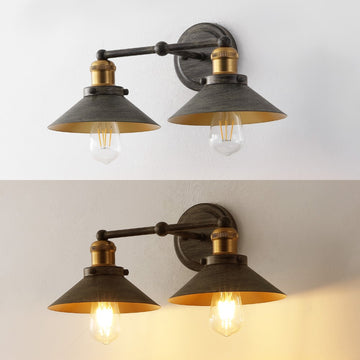 July Metal Shade Sconce